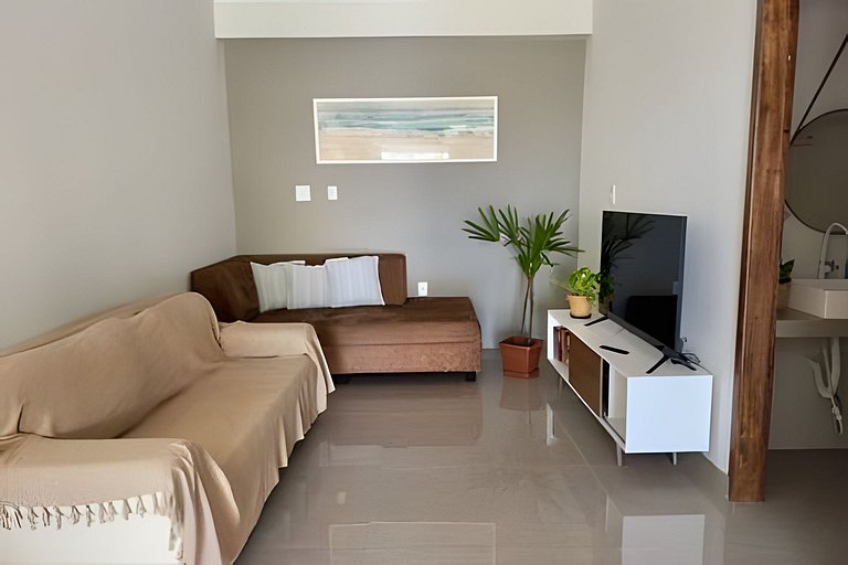 4 suítes com AR 800m da praia cozinha completa