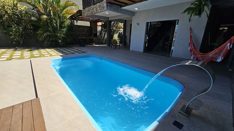 4 suítes com AR 800m da praia cozinha completa